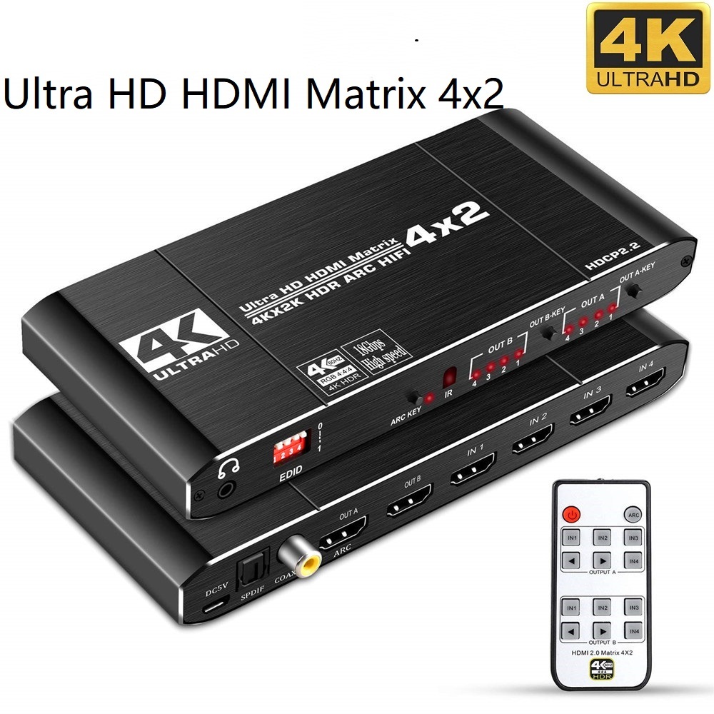 Hdmi Arc Cable - HDMI 호환 2.0 매트릭스 스위치 분배기,