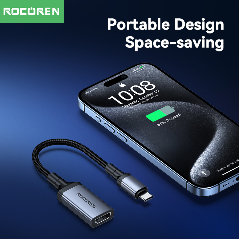 Hdmi Arc Cable - Rocoren 타입-C to HDMI 호환 남성-여성