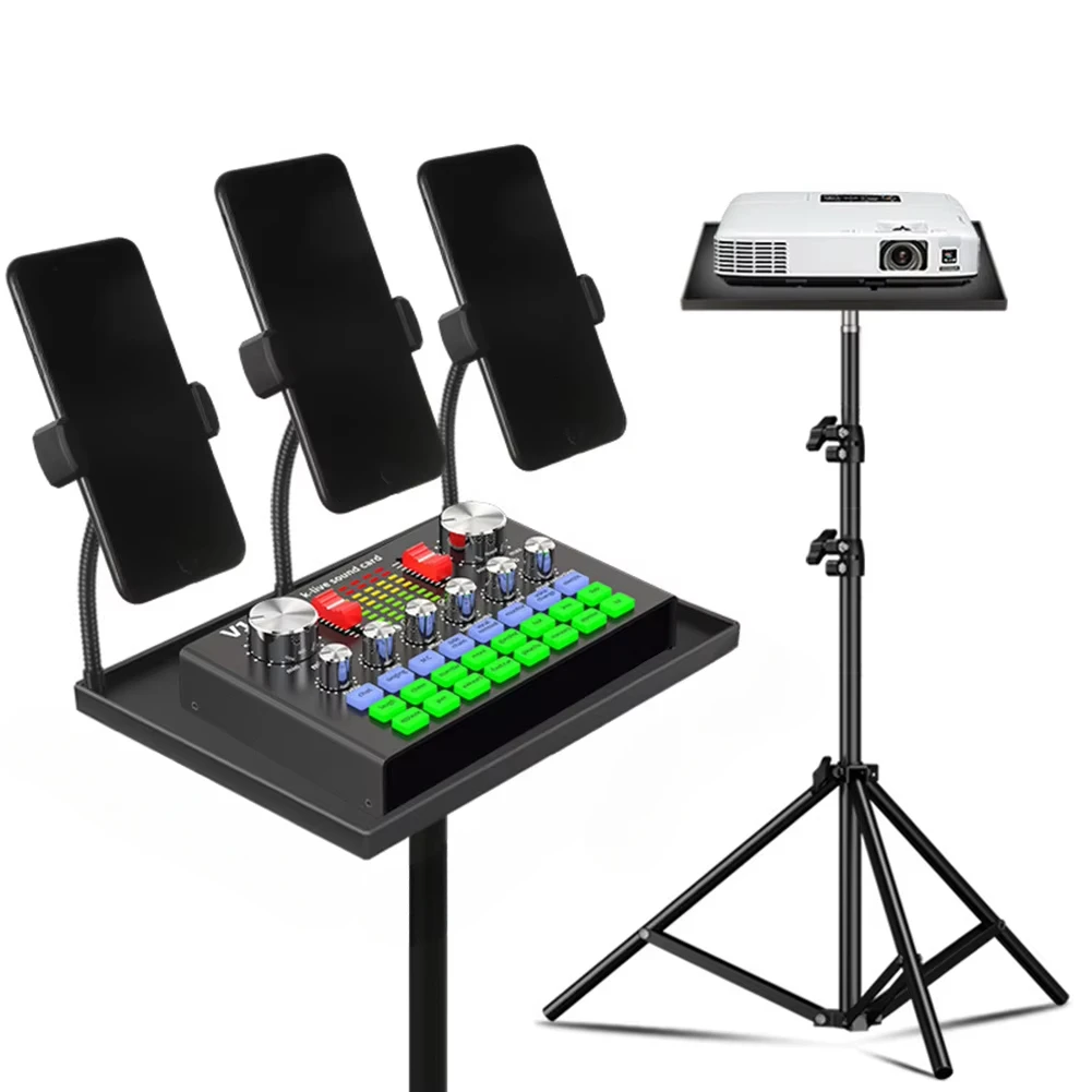 Projector Tripod Stand - 휴대용 프로젝터 플랫폼 홀더 플라스틱 삼각대
