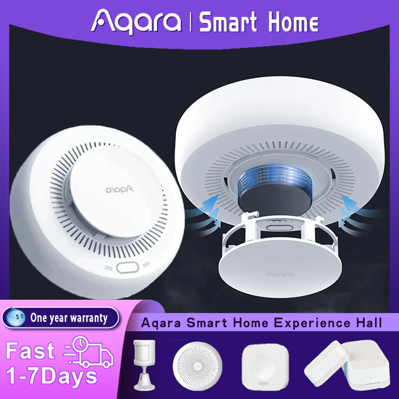 Home Cinema Apple - Aqara 스마트 연기 감지기 센서 Zigbee