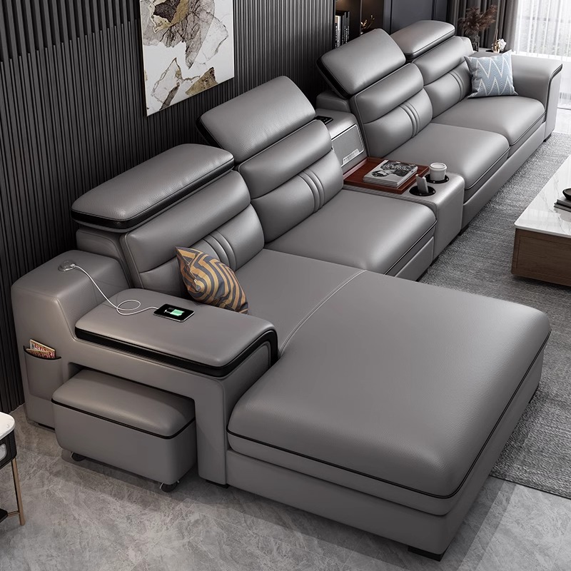Home Cinema For Small Room - 럭셔리 이탈리아 소형 아파트 소파 다기능
