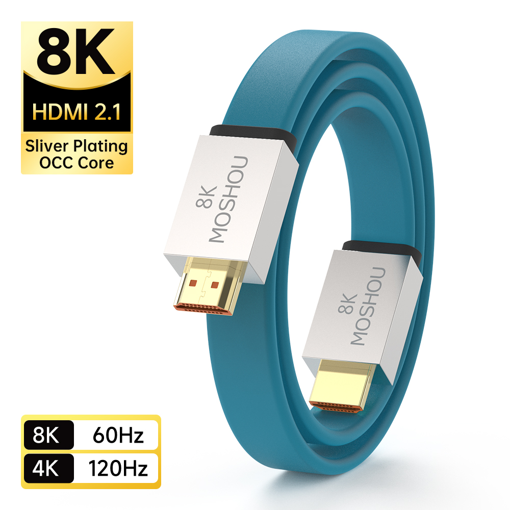 Hdmi Arc Cable - MOSHOU HDMI 2.1 케이블 48Gbps 8K@60Hz