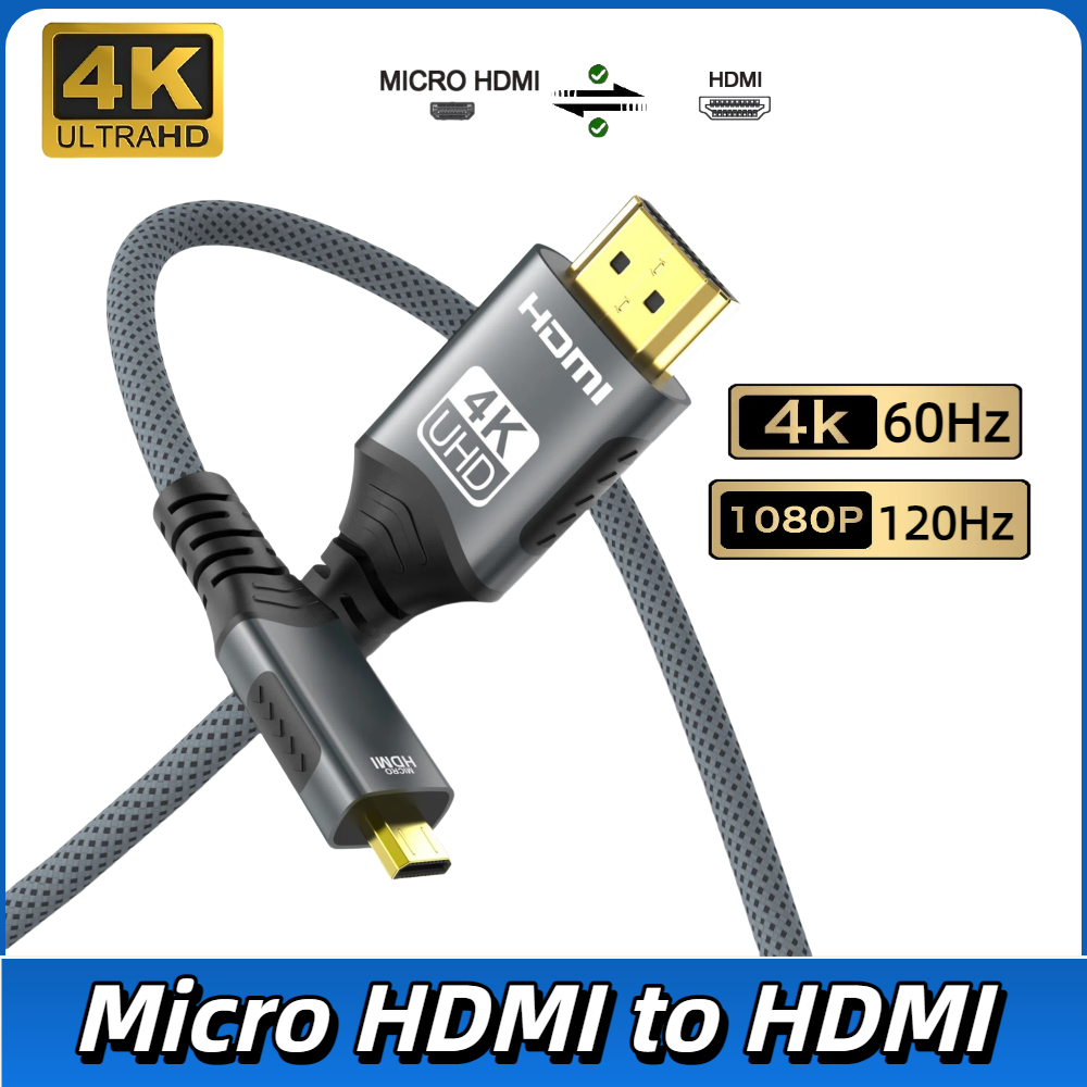 Hdmi Arc Cable - 4K 마이크로 HDMI 호환 HDMI 4K@60Hz