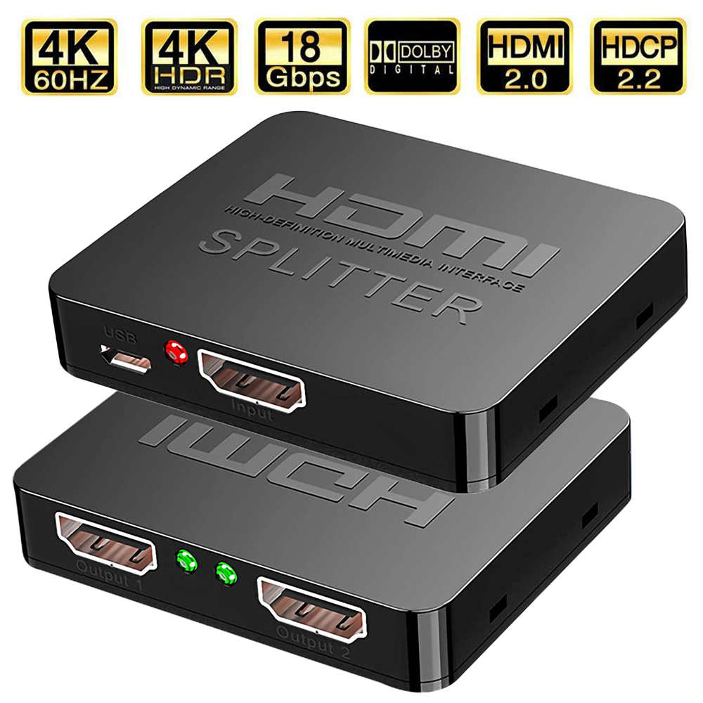 Home Cinema Apple - HDMI 앰프 스위치 HDR HDMI2.0 분배기,