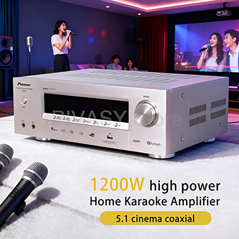Home Cinema Bluetooth - 1200W 앰프 블루투스 앰프 SNR85dB 사운드