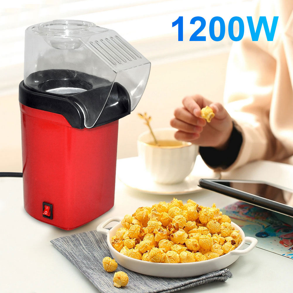 1200W 팝콘 기계 높은 팝핑율 핫 에어 팝콘 메이커 - Popcorn Machine Home 리뷰 및 가격