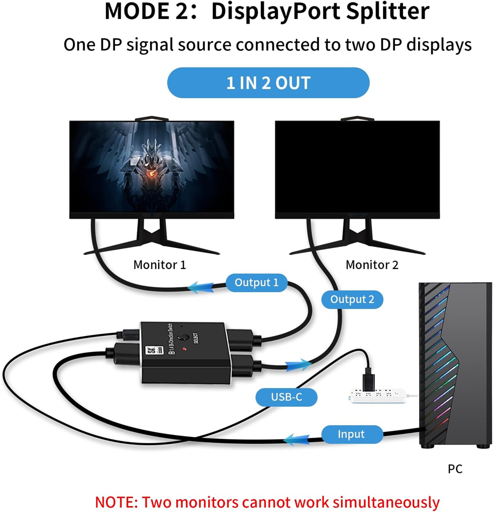 Navceker DisplayPort 스위치 8K 스플 - Home Cinema Apple 리뷰 및 가격