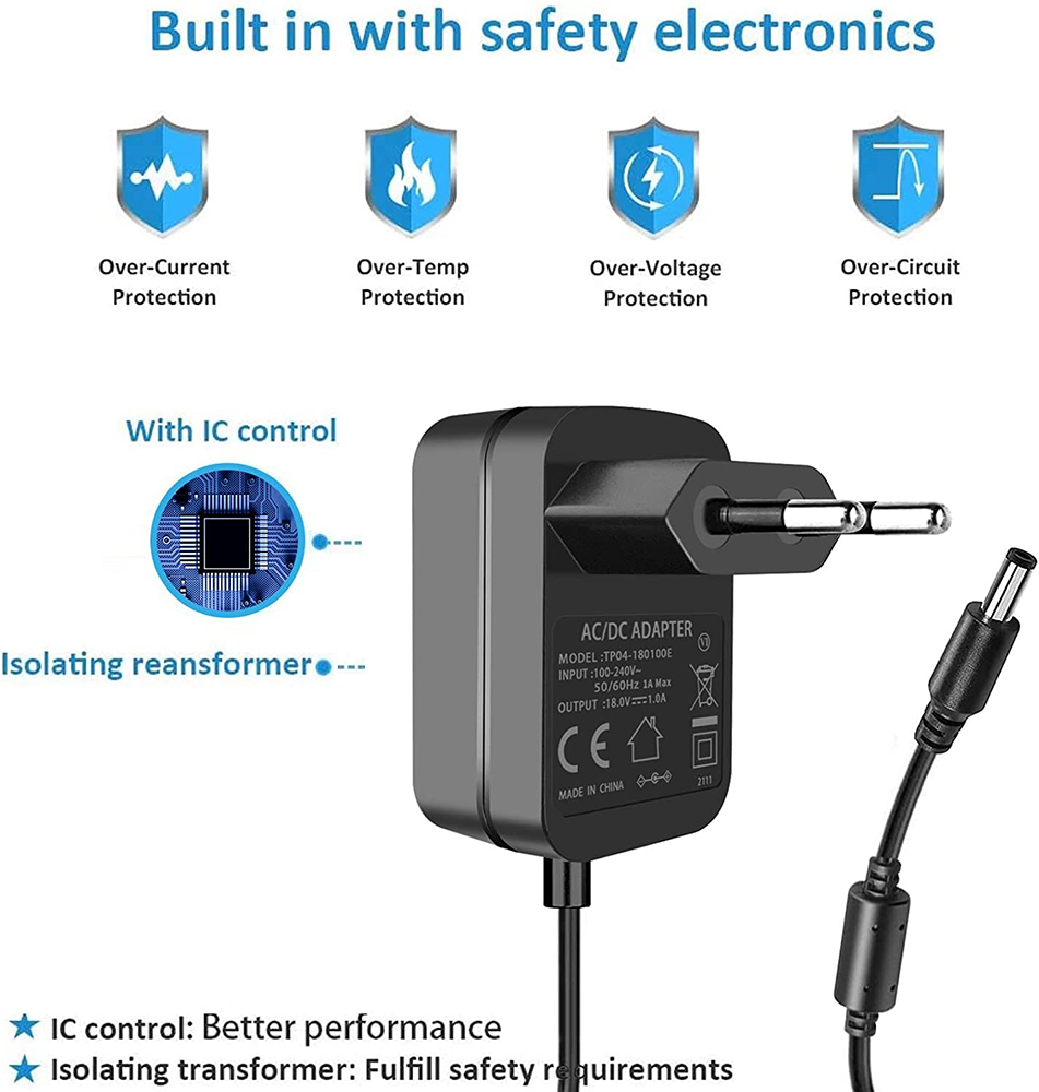전원 공급 어댑터 AC-DC 컨버터 어댑터, 18V D - Home Cinema Bluetooth 리뷰 및 가격