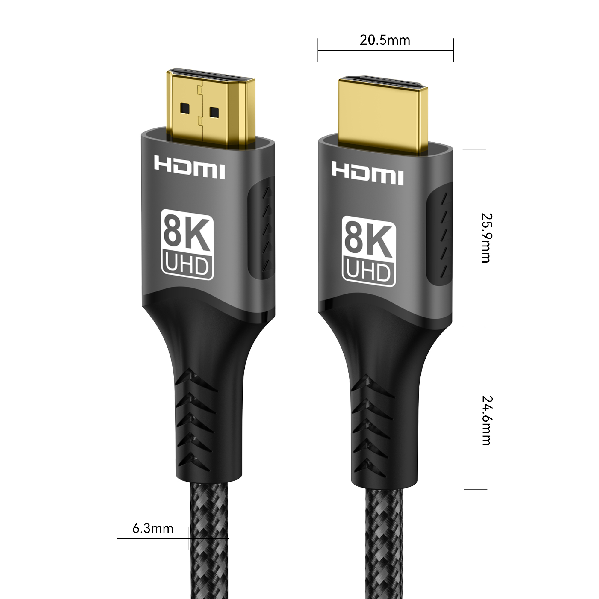 초고속 HDMI 케이블 편조 코드, 8K HDMI 케이 - Hdmi Arc Cable 리뷰 및 가격