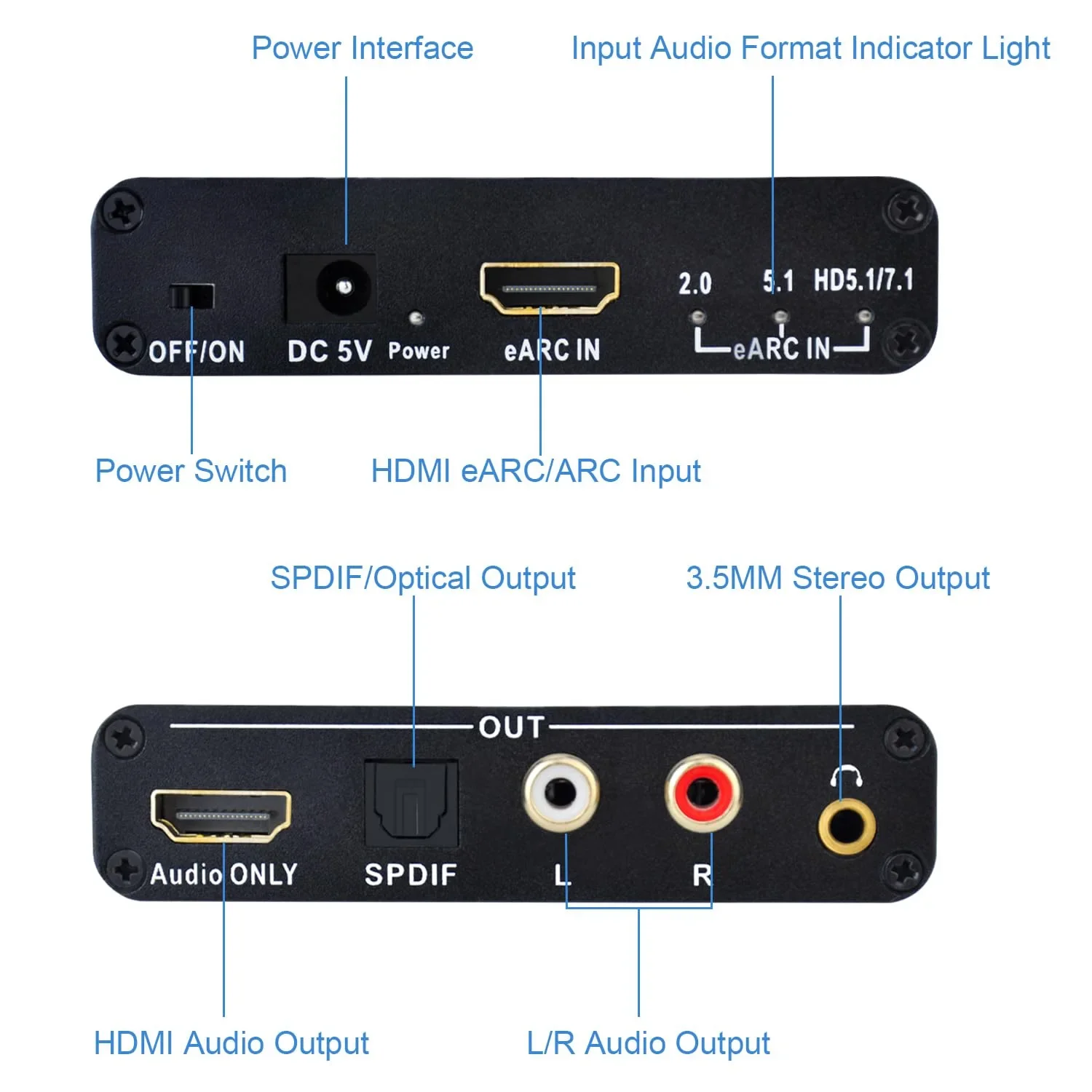 192KHz HDMI EARC ARC to RCA 오디 - Hdmi Arc Cable 리뷰 및 가격