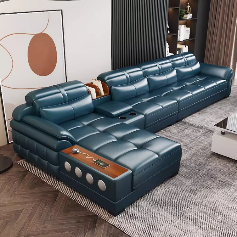 진짜 가죽 소형 아파트 소파 럭셔리 아파트 시네마 침실 - Home Cinema For Small Room 리뷰 및 가격