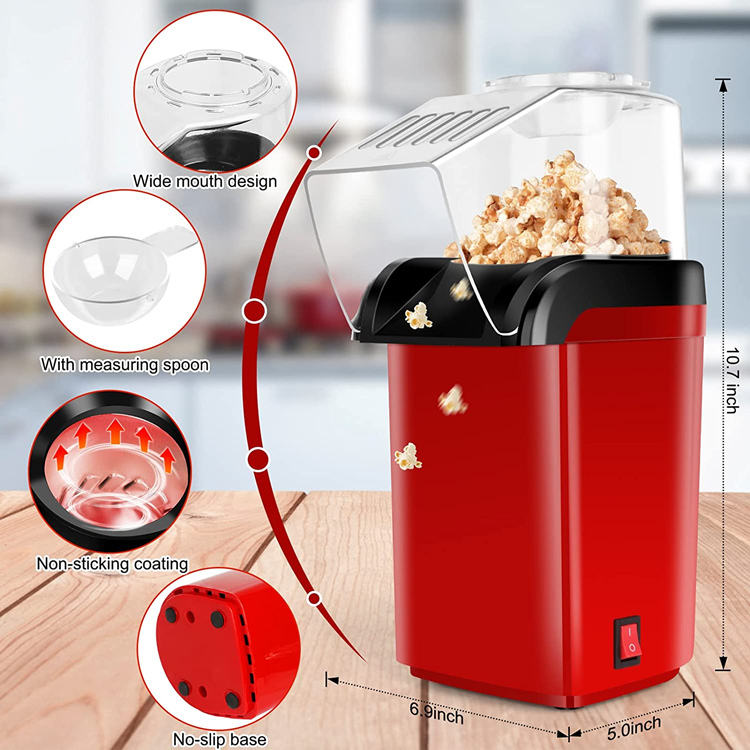 완전 자동 미니 팝콘 기계, 가정용 주방에 완벽한 전기 - Popcorn Machine Home 리뷰 및 가격