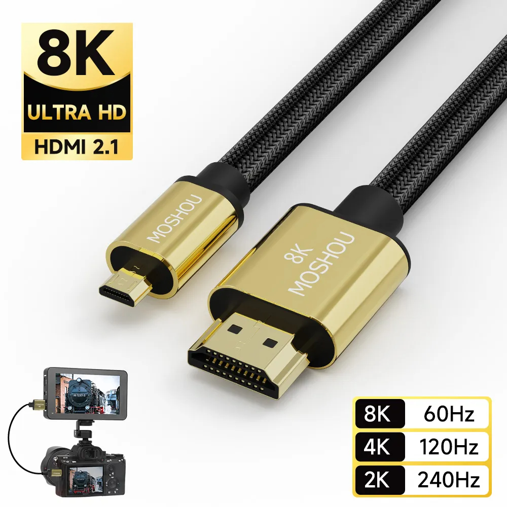 마이크로 HDMI-HDMI 호환 케이블 2.1 GoPr - Hdmi Arc Cable 리뷰 및 가격