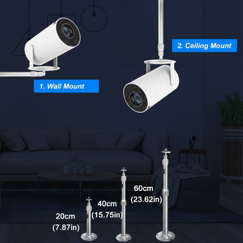 디통 프로젝터 삼각대 금속 벽 천장 마운트 1/4 홀더 - Projector Tripod Stand 리뷰 및 가격
