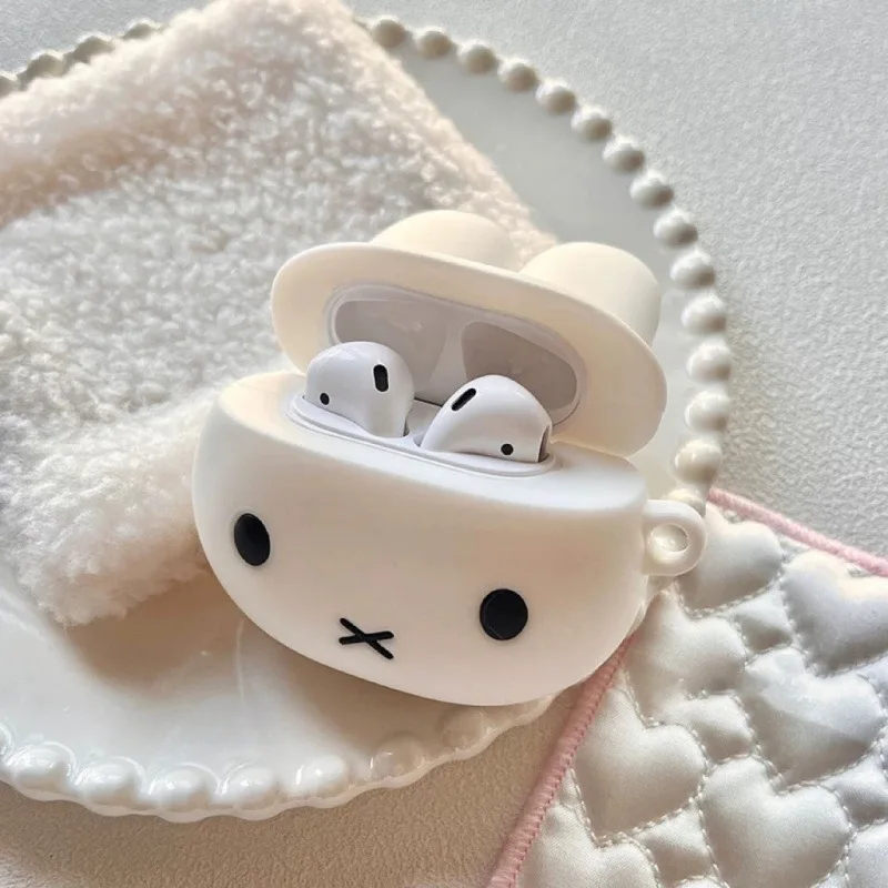 Miffy Rabbit 보호 Airpods4 귀여운 케 - Home Cinema Apple 리뷰 및 가격
