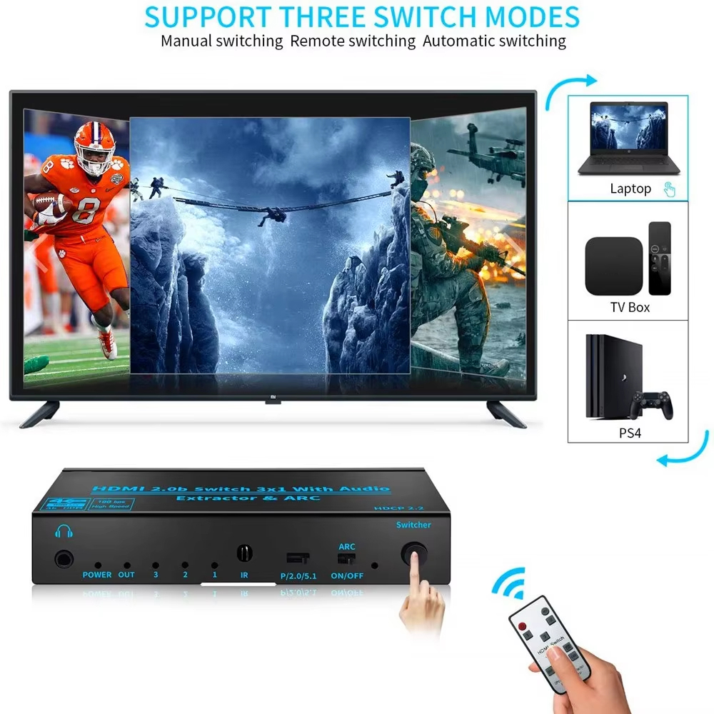 HDMI 호환 스위치 오디오 추출기 4K@60Hz AR - Hdmi Arc Cable 리뷰 및 가격