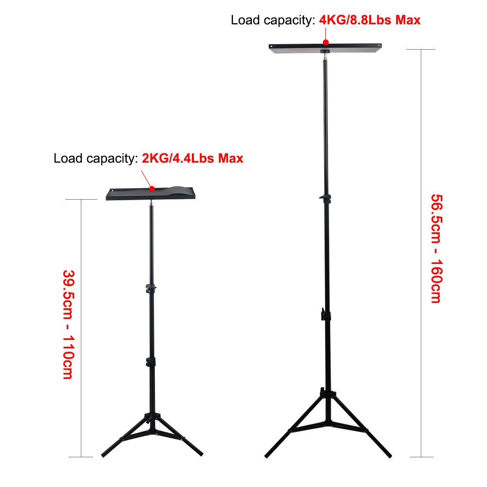 110cm 160cm 조정 가능한 범용 휴대용 프로젝터 - Projector Tripod Stand 리뷰 및 가격
