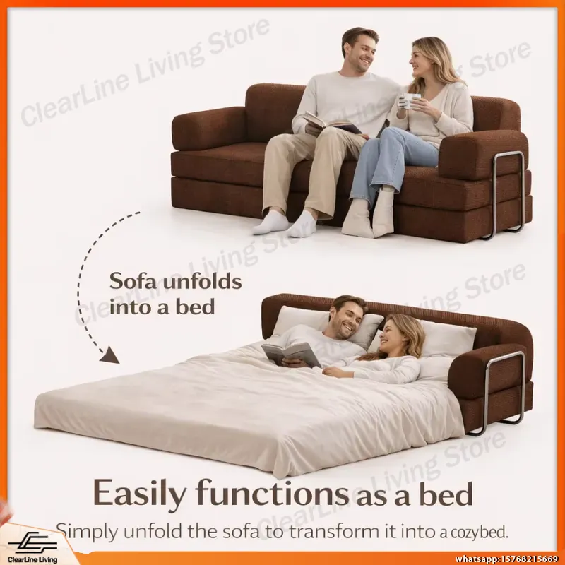 2026 디자인 2인용 패브릭 소파베드 브라운 컨버터블 - Home Cinema For Small Room 리뷰 및 가격