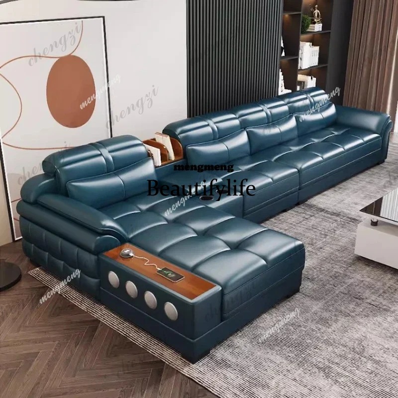 D5556 정품 가죽 소형 아파트 소파 고급 아파트 시 - Home Cinema For Small Room 리뷰 및 가격