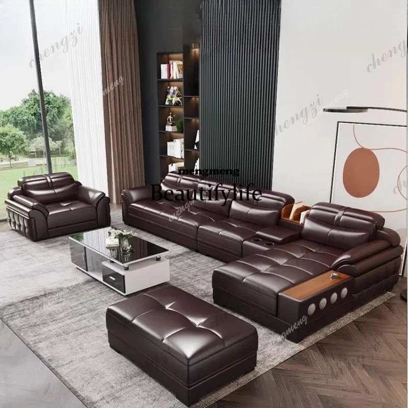 D5556 정품 가죽 소형 아파트 소파 고급 아파트 시 - Home Cinema For Small Room 리뷰 및 가격