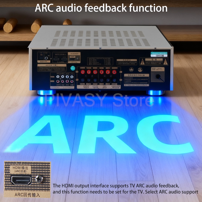 1200W 앰프 블루투스 앰프 SNR85dB 사운드 앰 - Home Cinema Bluetooth 리뷰 및 가격