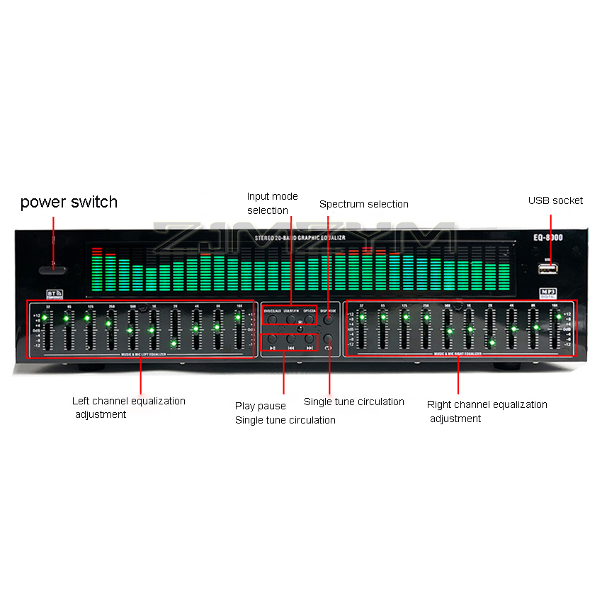 EQ8000 이퀄라이저 블루투스 5.3 광섬유 동축 디 - Home Cinema Yamaha 리뷰 및 가격